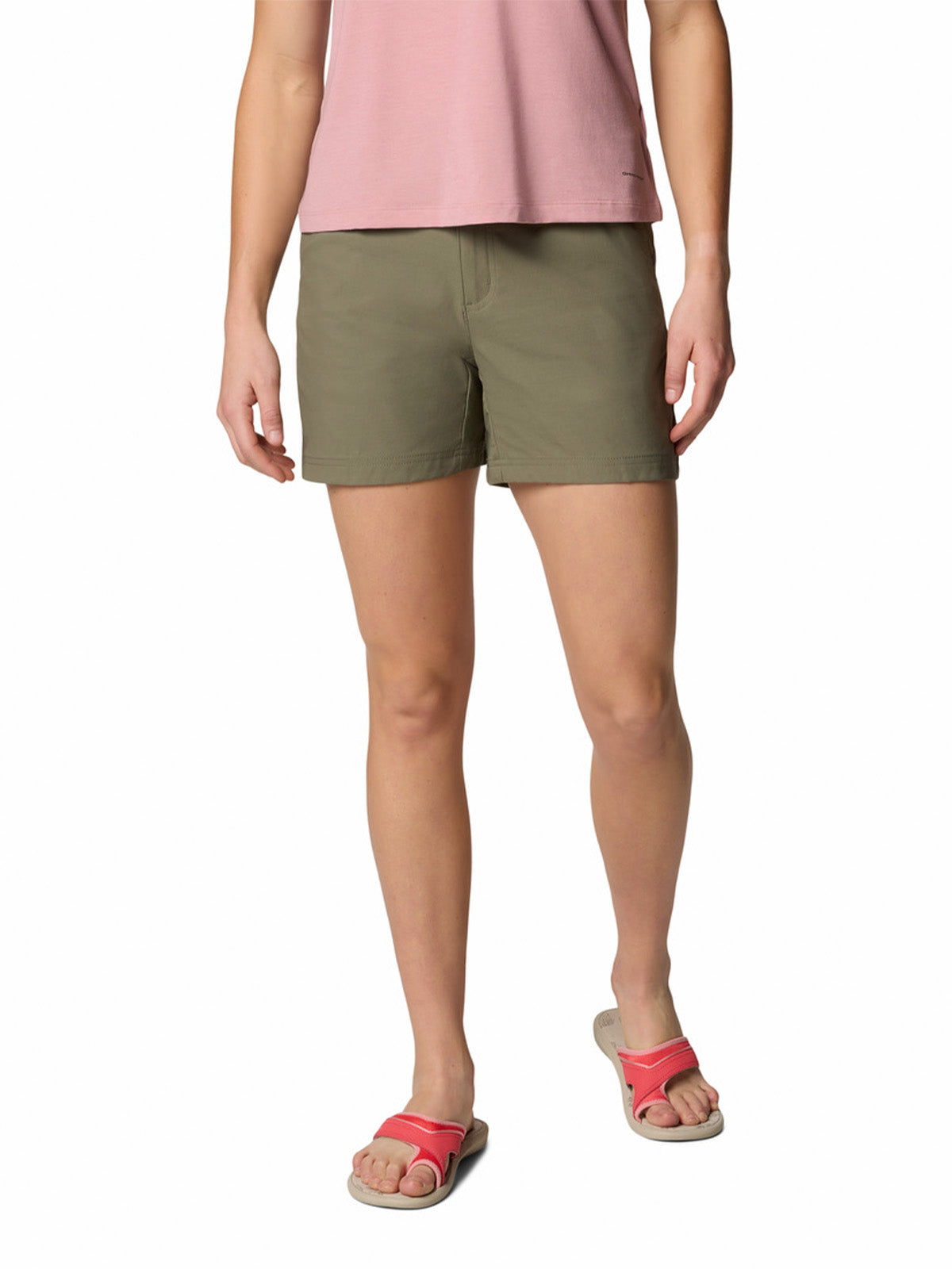 Short Mujer Leslie Falls II Gris Columbia