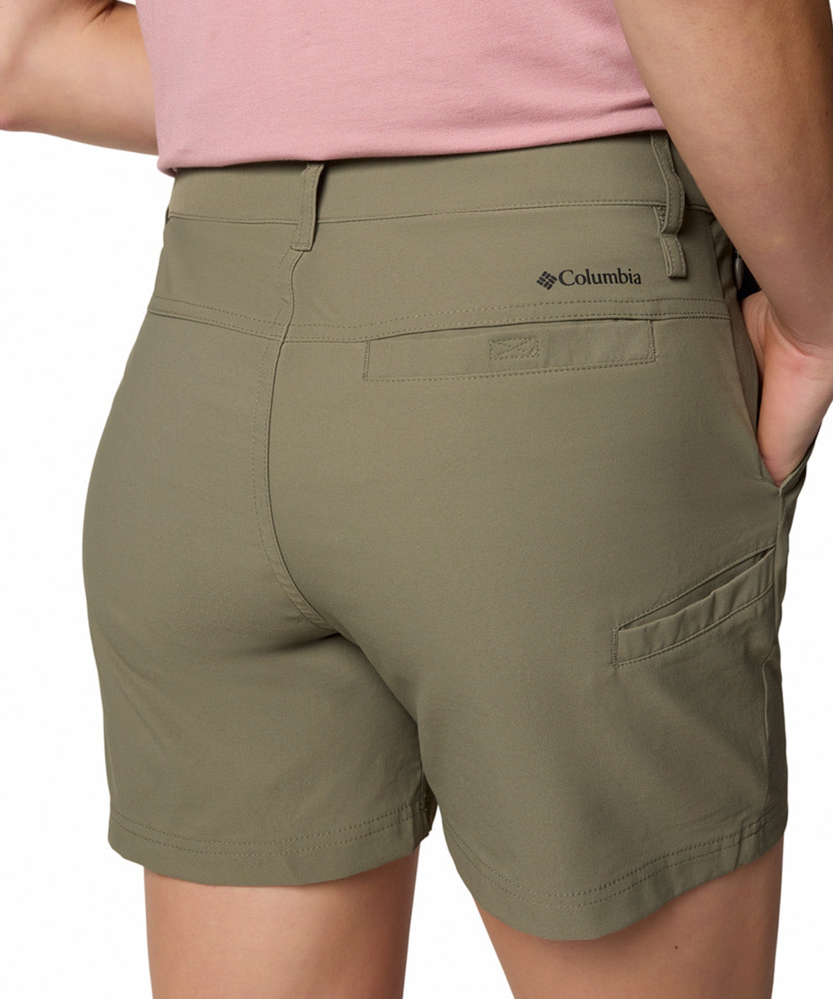 Short Mujer Leslie Falls II Gris Columbia
