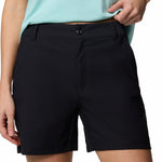 Short Mujer Leslie Falls II Negro Columbia
