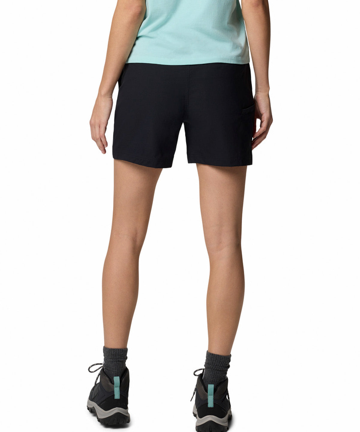 Short Mujer Leslie Falls II Negro Columbia