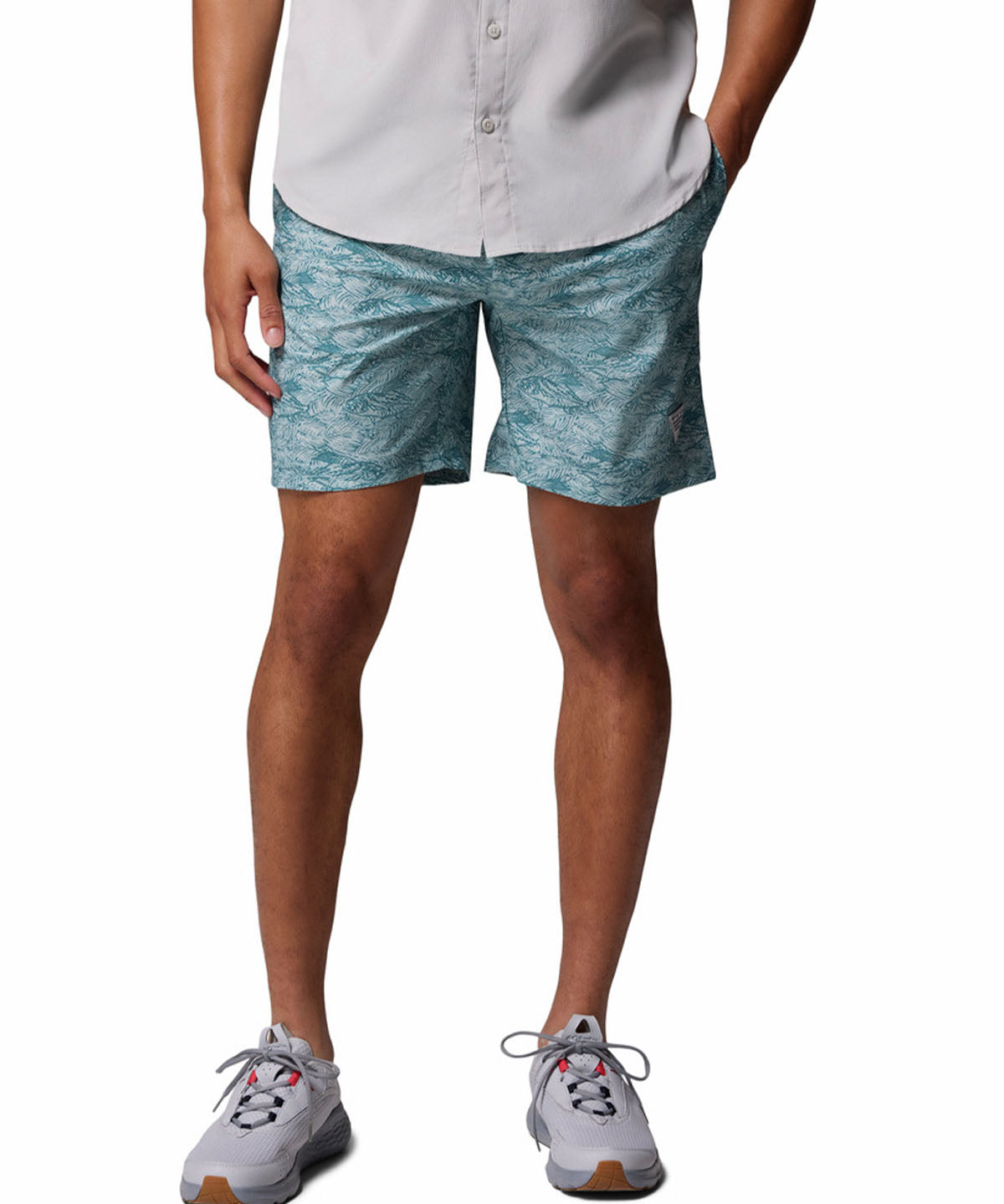 Short Hombre Pfg Rambler Printed Azul Columbia