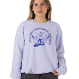 Polerón Mujer Ashcreek Crew Celeste Columbia