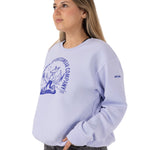Polerón Mujer Ashcreek Crew Celeste Columbia