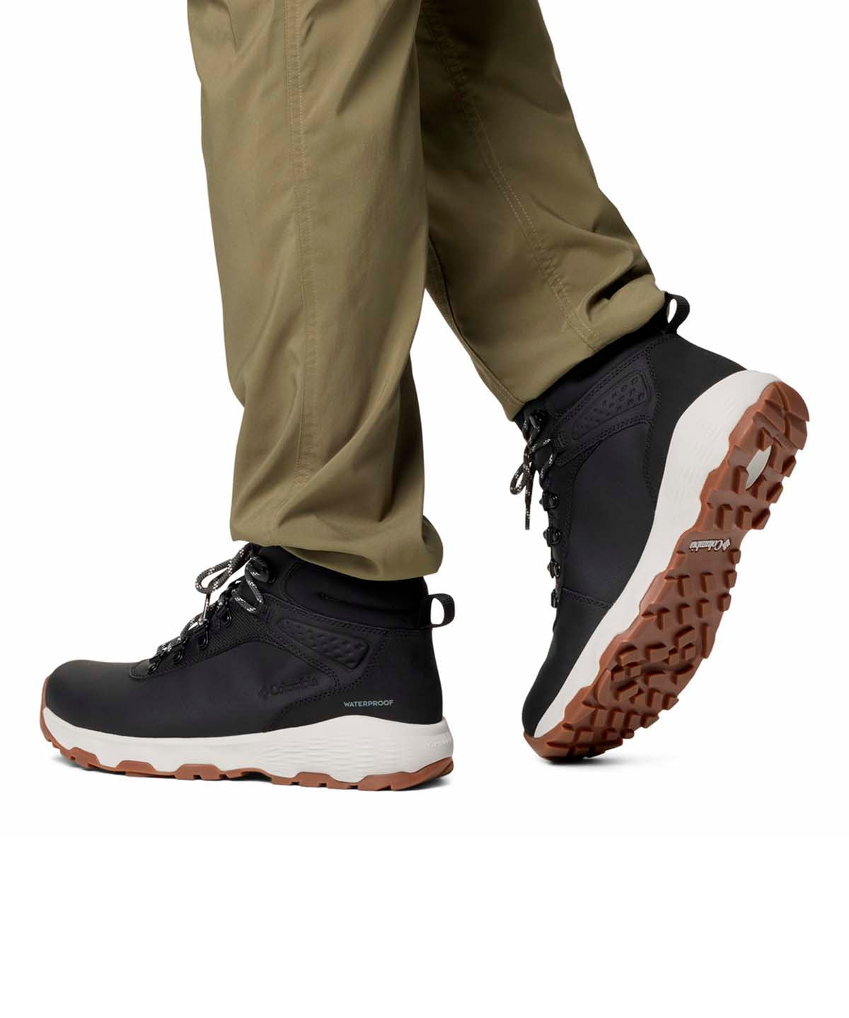 Botín Hombre Newton Wander LTR Negro Columbia