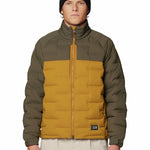 Parka Hombre Stretchdown Big Baffle Amarillo Mountain Hardwear