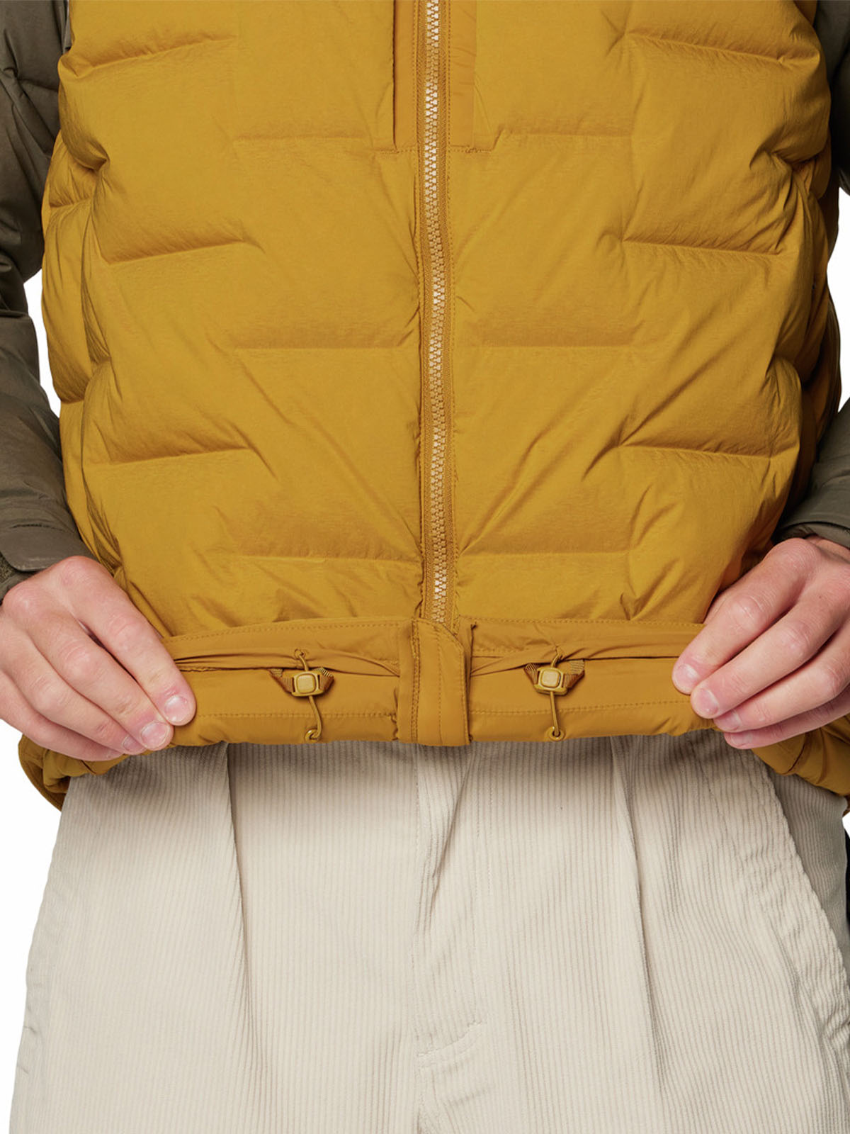 Parka Hombre Stretchdown Big Baffle Amarillo Mountain Hardwear