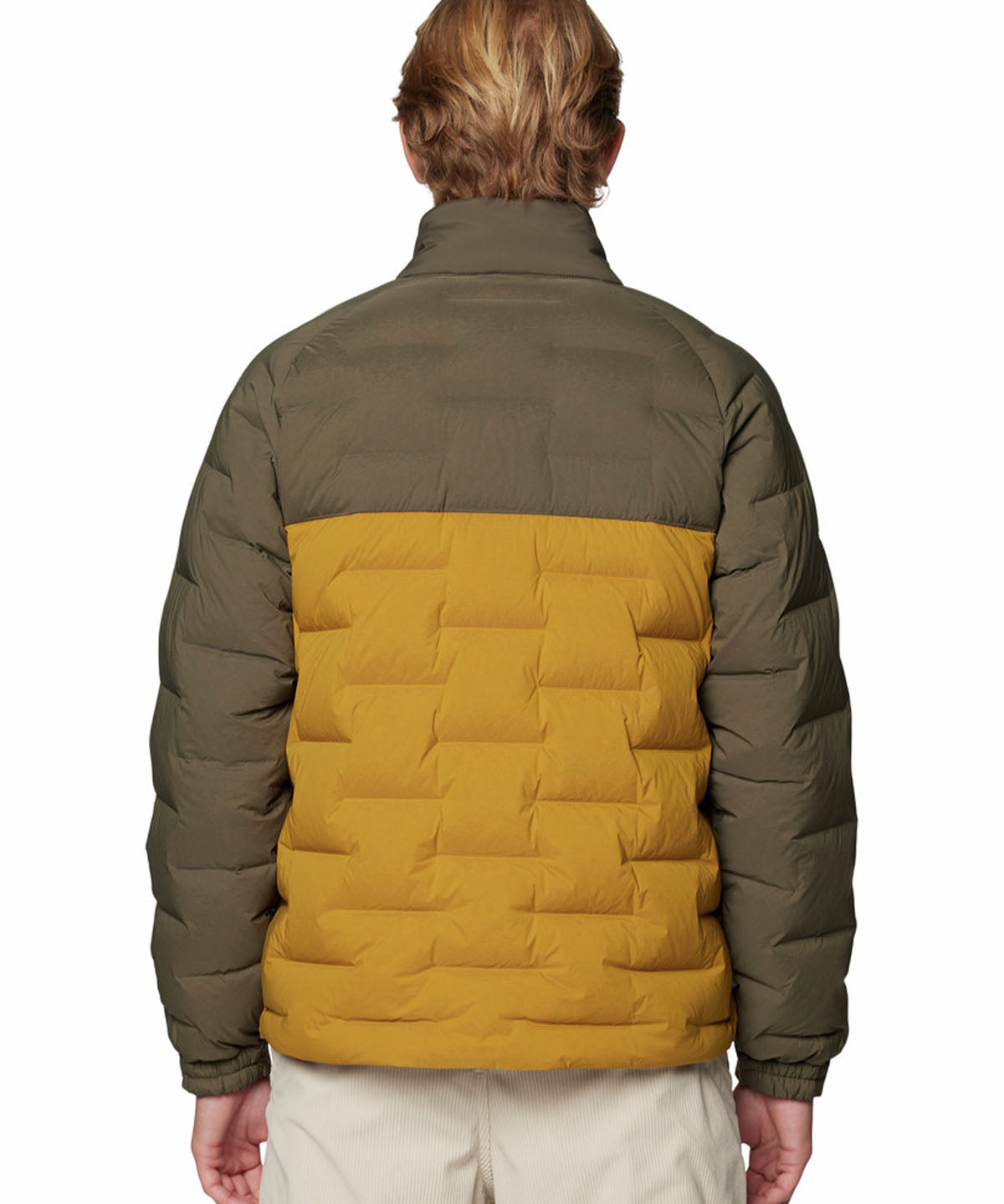 Parka Hombre Stretchdown Big Baffle Amarillo Mountain Hardwear