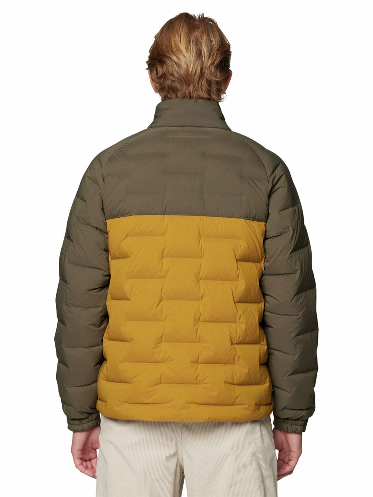 Parka Hombre Stretchdown Big Baffle Amarillo Mountain Hardwear