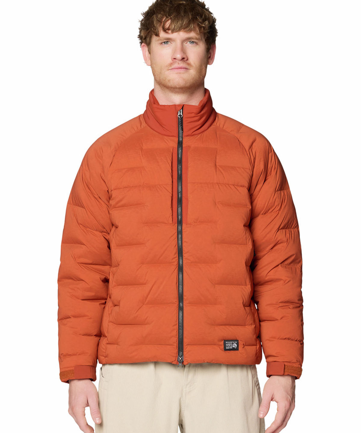 Parka Hombre Stretchdown Big Baffle Rojo Mountain Hardwear