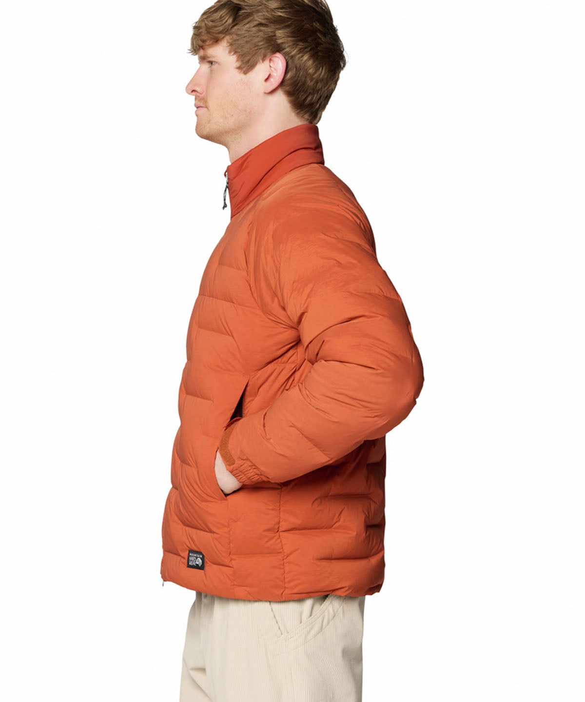 Parka Hombre Stretchdown Big Baffle Rojo Mountain Hardwear