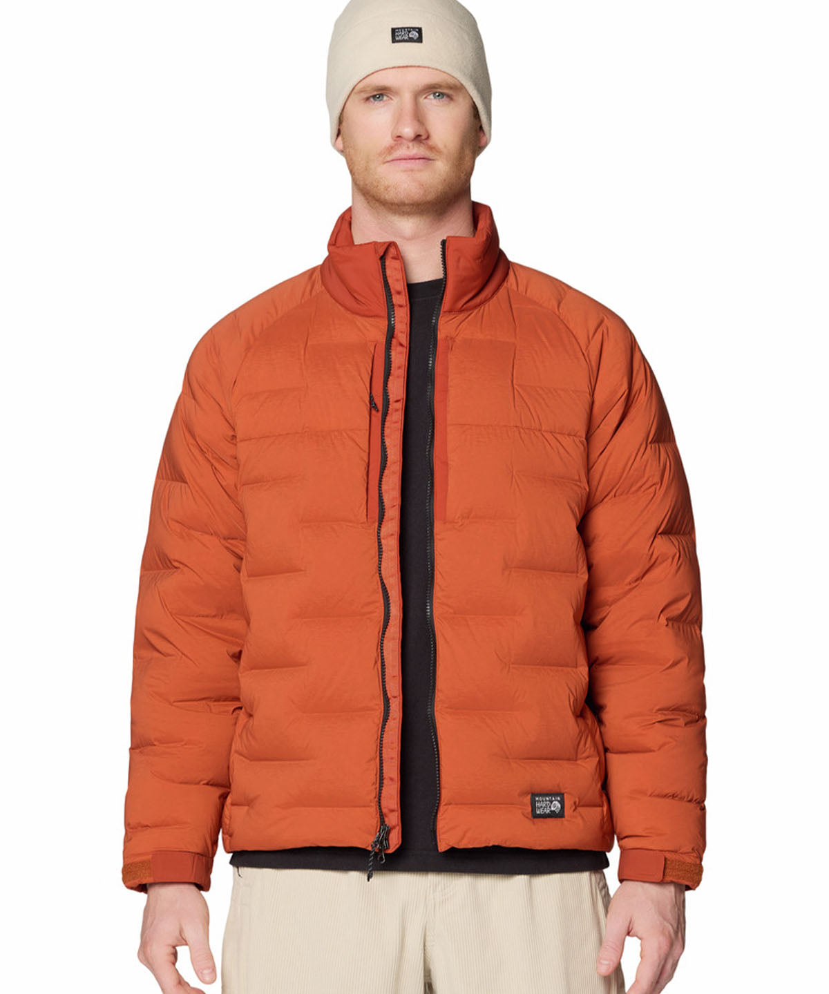 Parka Hombre Stretchdown Big Baffle Rojo Mountain Hardwear