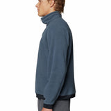 Polar Hombre Summit Grid Half Zip Azul Mountain Hardwear