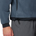 Polar Hombre Summit Grid Half Zip Azul Mountain Hardwear