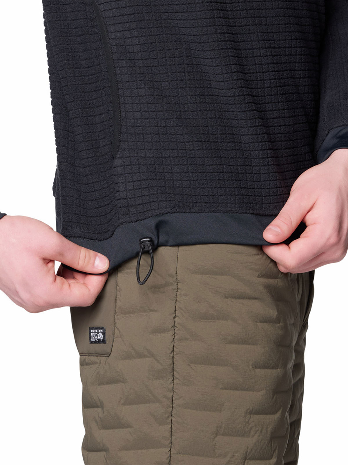 Polar Hombre Summit Grid Half Zip Negro Mountain Hardwear