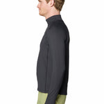 Polera Manga Larga Hombre Crater Lake Half Zip Negro Mountain Hardwear