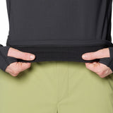 Polera Manga Larga Hombre Crater Lake Half Zip Negro Mountain Hardwear