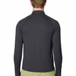 Polera Manga Larga Hombre Crater Lake Half Zip Negro Mountain Hardwear