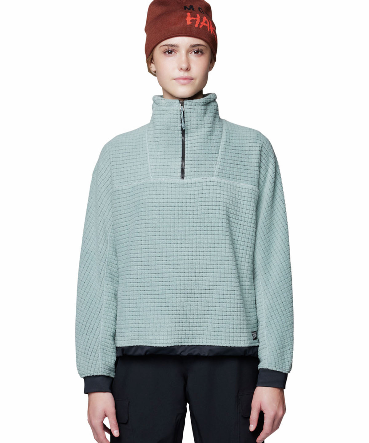 Polar Mujer Summit Grid Big Grid Azul Mountain Hardwear