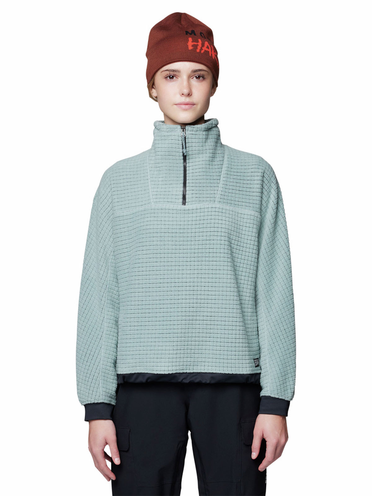 Polar Mujer Summit Grid Big Grid Azul Mountain Hardwear
