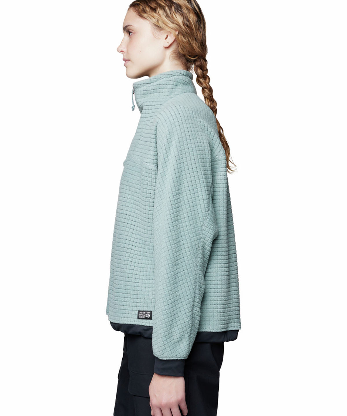 Polar Mujer Summit Grid Big Grid Azul Mountain Hardwear