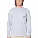 Polera Manga Larga Hombre Pocket Relaxed Gris Mountain Hardwear