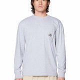 Polera Manga Larga Hombre Pocket Relaxed Gris Mountain Hardwear