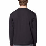 Polera Manga Larga Hombre Pocket Relaxed Negro Mountain Hardwear