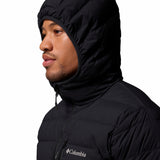 Parka Hombre Drift Peak Stretch Down Hooded Negro Columbia