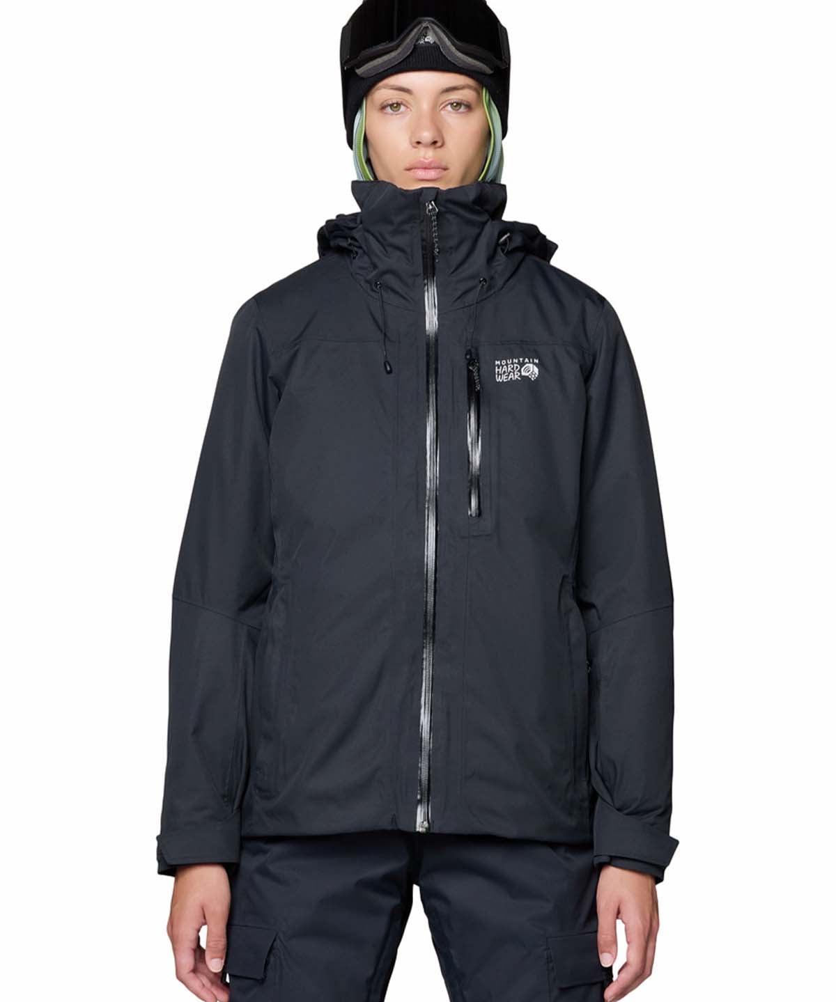 Parka Mujer Firefall Trifecta Negro Mountain Hardwear
