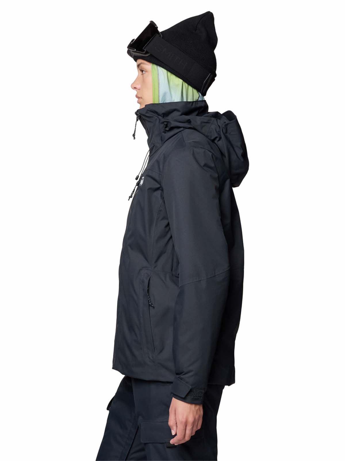 Parka Mujer Firefall Trifecta Negro Mountain Hardwear