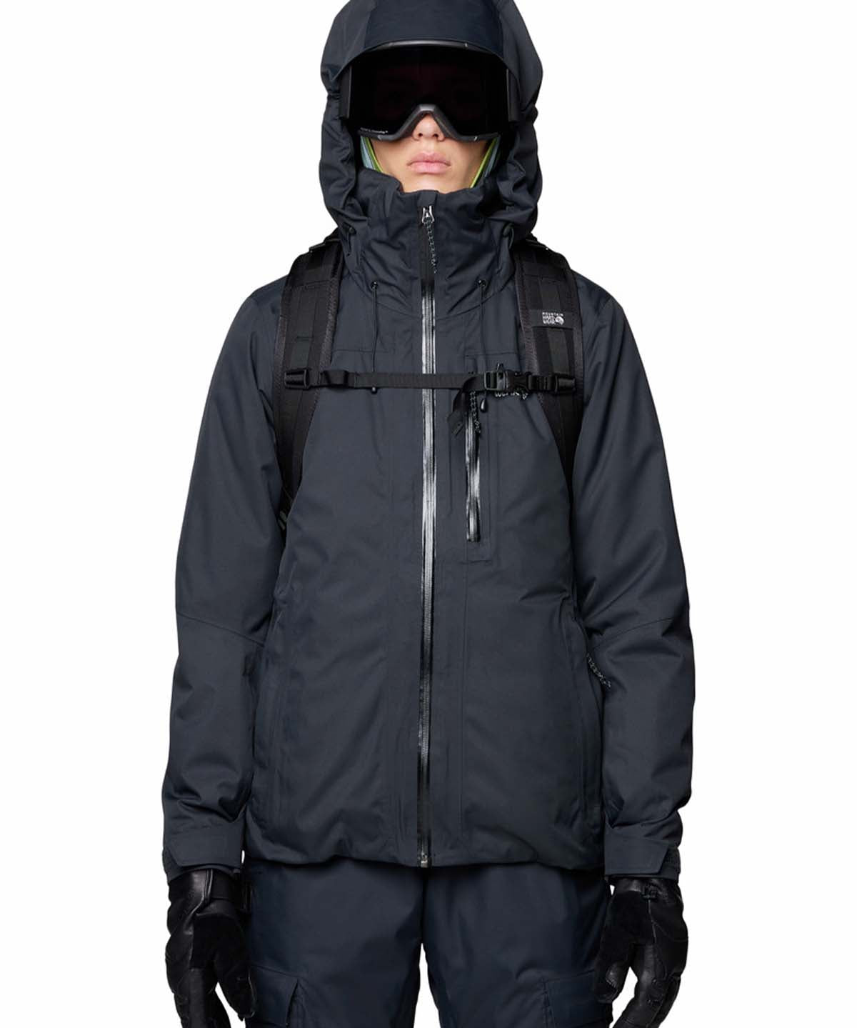 Parka Mujer Firefall Trifecta Negro Mountain Hardwear