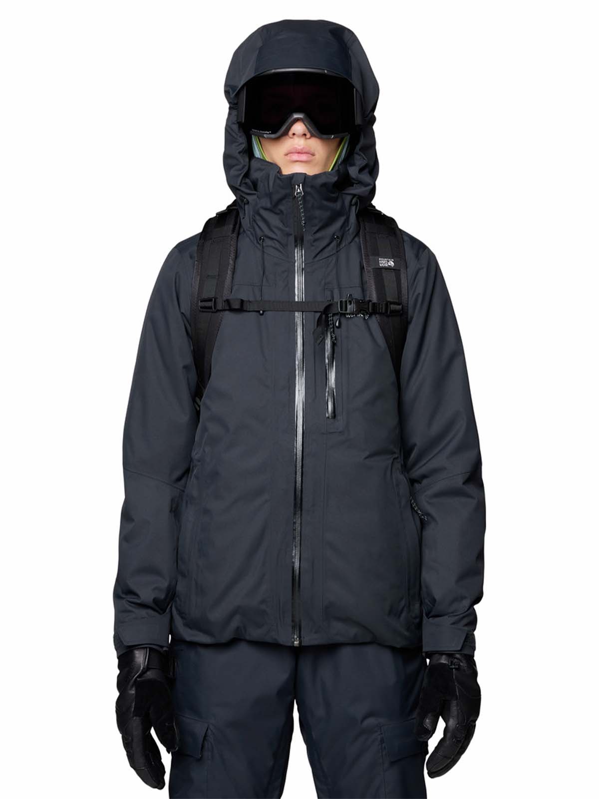 Parka Mujer Firefall Trifecta Negro Mountain Hardwear