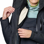 Parka Mujer Firefall Trifecta Negro Mountain Hardwear
