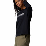 Polera Manga Larga Mujer Rolling Bend Graphic Negro Columbia
