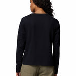 Polera Manga Larga Mujer Rolling Bend Graphic Negro Columbia