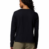 Polera Manga Larga Mujer Rolling Bend Graphic Negro Columbia