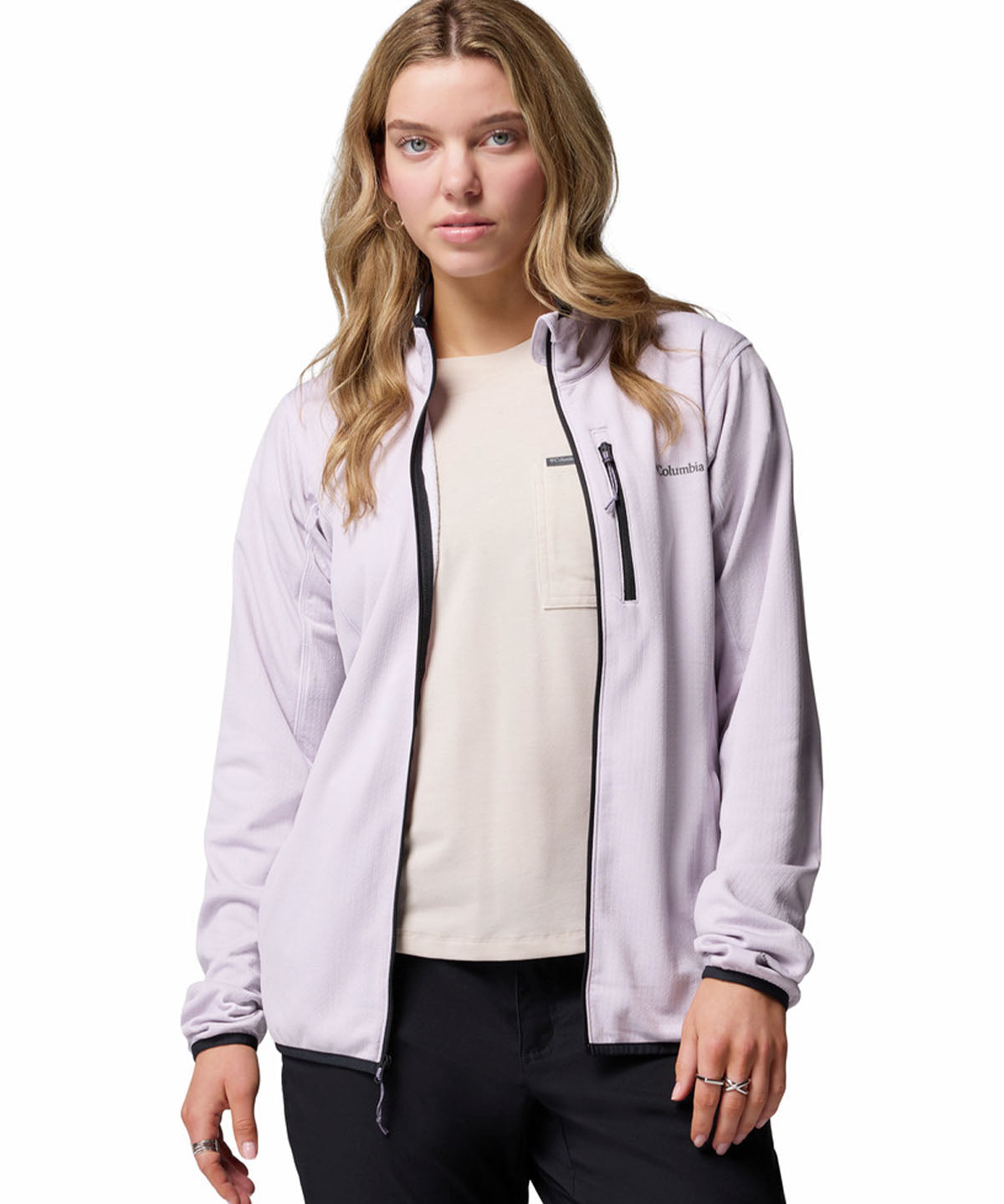 Polar Mujer Essential Hike Grid Morado Columbia
