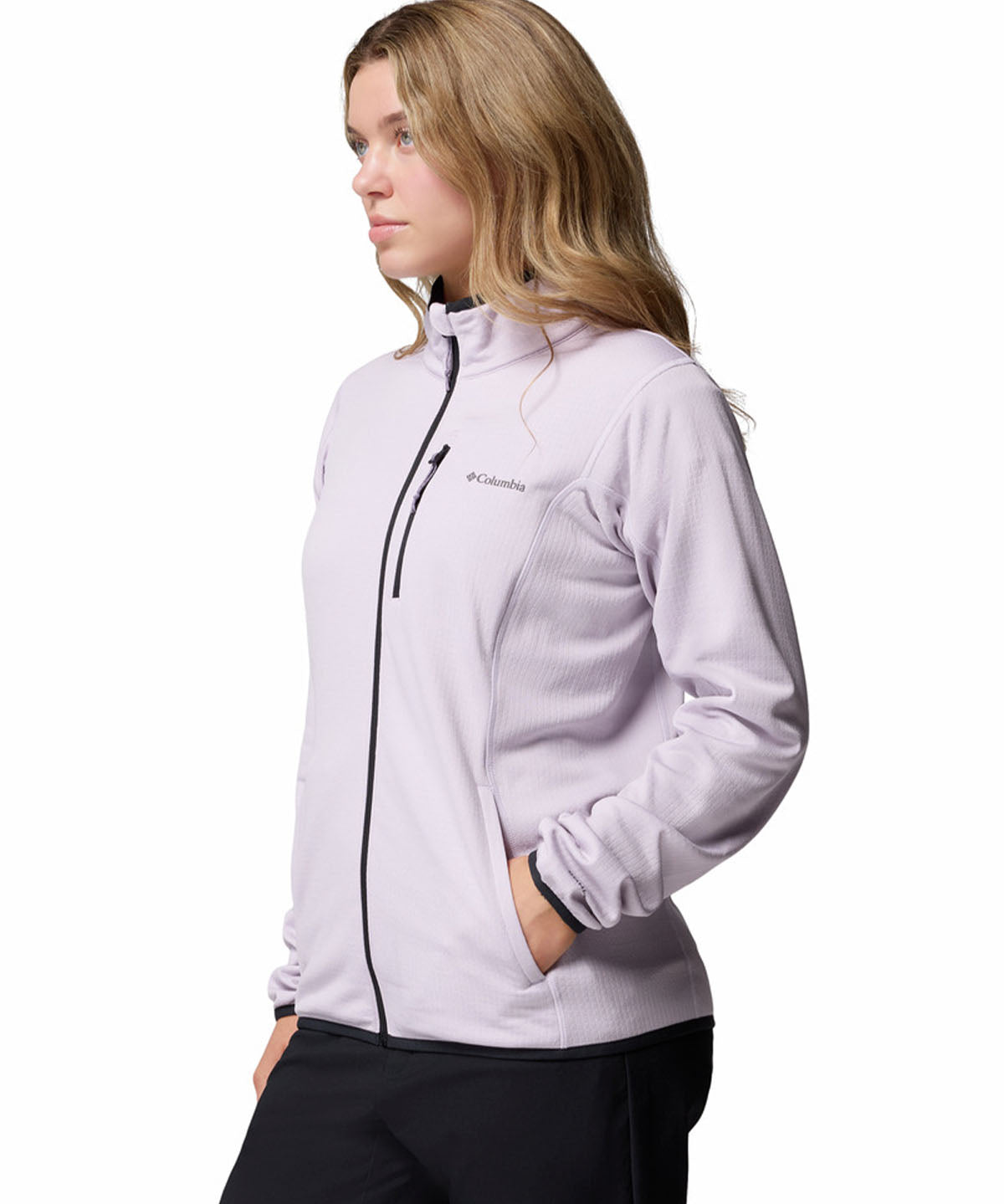 Polar Mujer Essential Hike Grid Morado Columbia