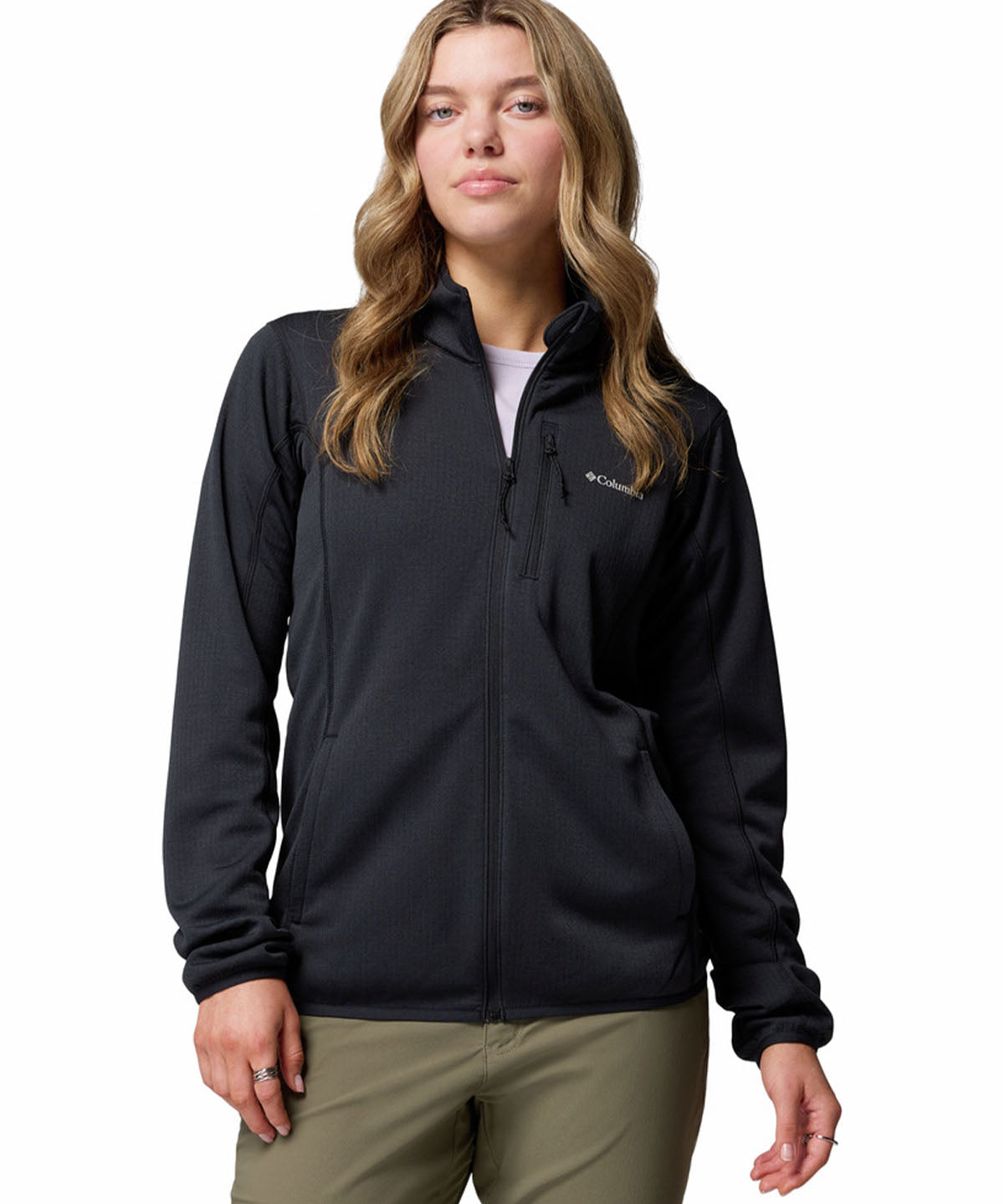 Polar Mujer Essential Hike Grid Negro Columbia