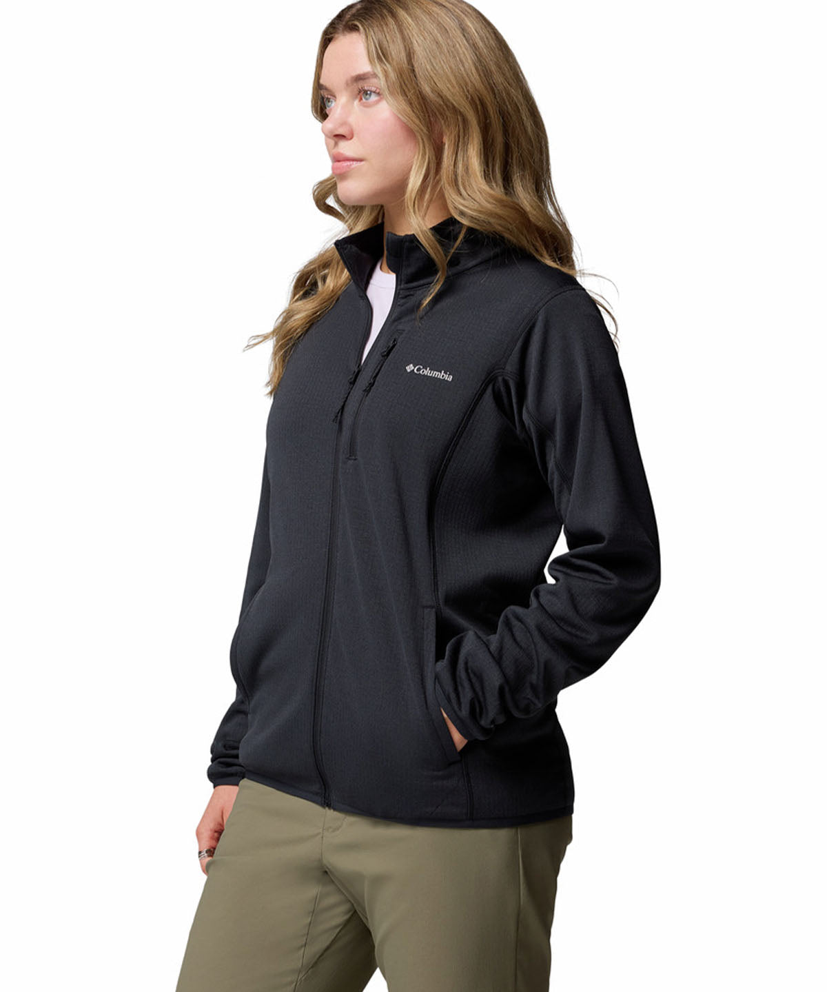 Polar Mujer Essential Hike Grid Negro Columbia