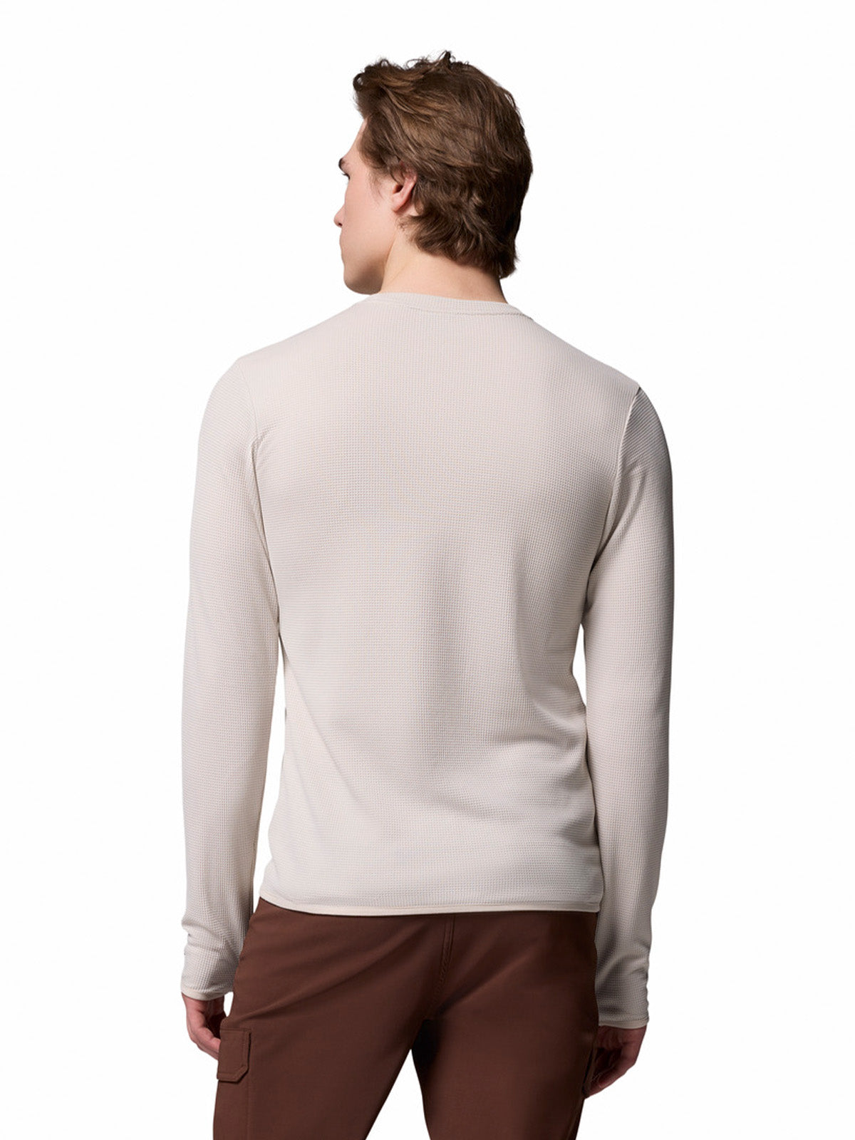 Polera Manga Larga Hombre Tech Trail Utility Warm Gris Columbia