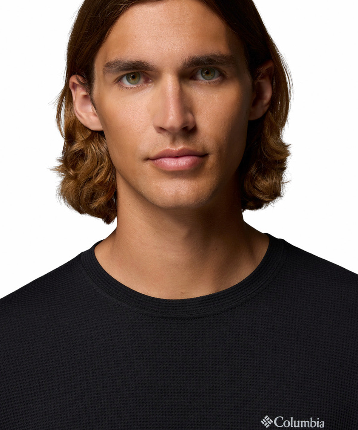 Polera Manga Larga Hombre Tech Trail Utility Warm Negro Columbia