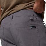 Pantalón Hombre Roc 5 Pocket Gris Columbia