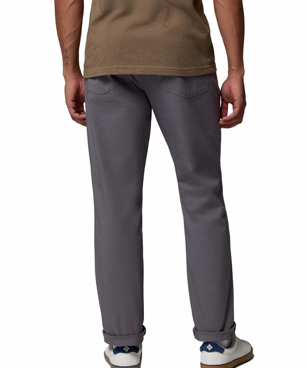 Pantalón Hombre Roc 5 Pocket Gris Columbia