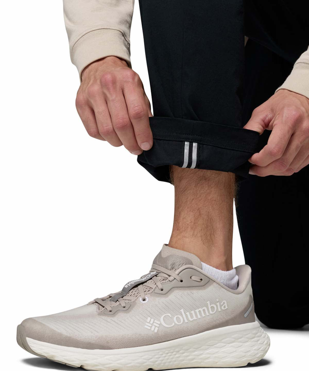 Pantalón Hombre Roc 5 Pocket Negro Columbia