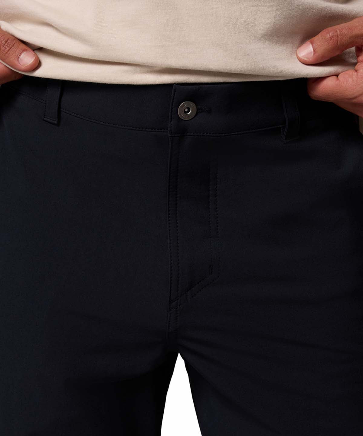 Pantalón Hombre Roc Tech Chino Negro Columbia