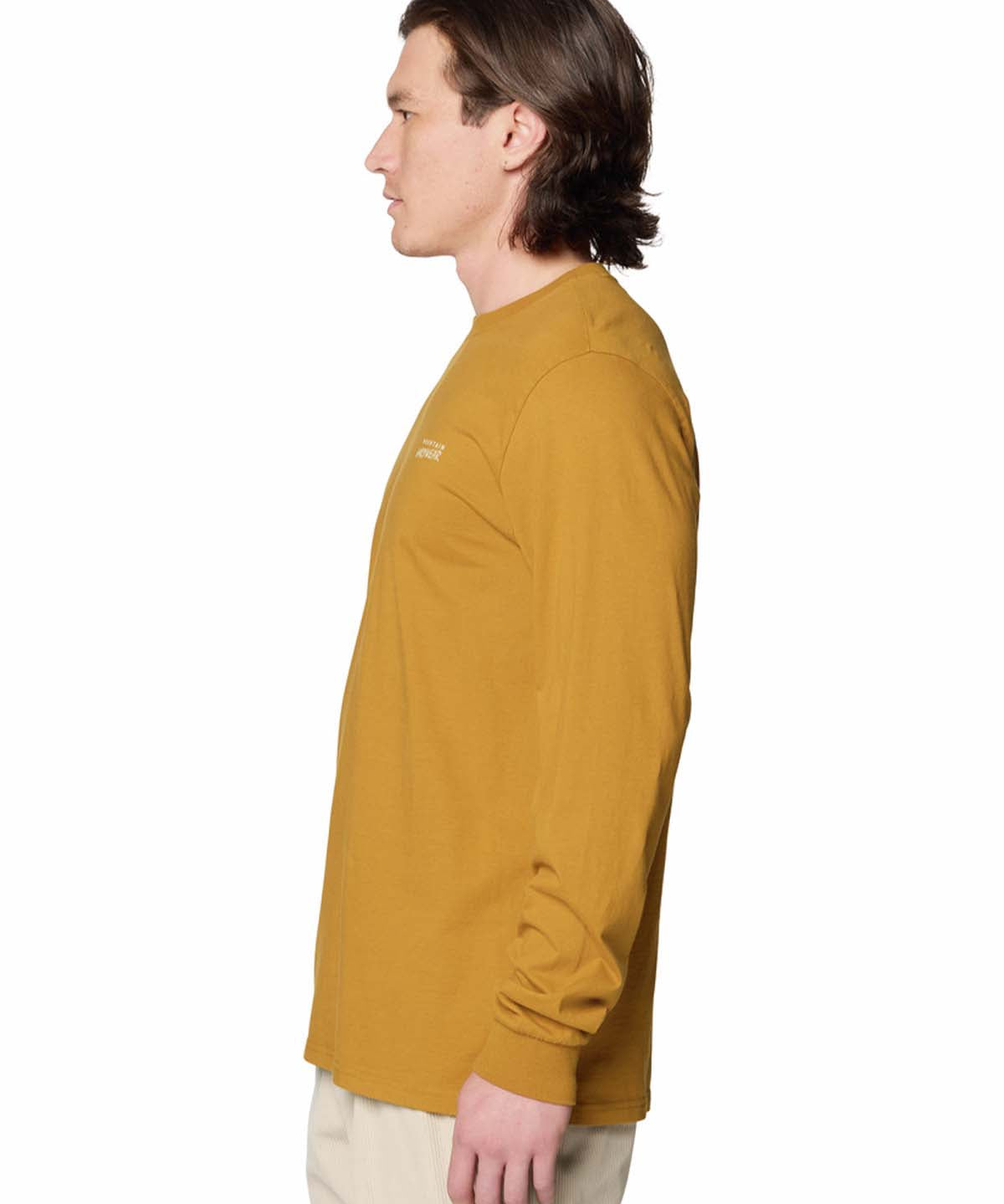 Polera Manga Larga Hombre Mhw Winter Tour Café Mountain Hardwear