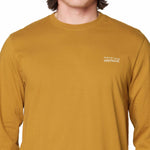 Polera Manga Larga Hombre Mhw Winter Tour Café Mountain Hardwear