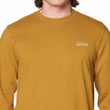 Polera Manga Larga Hombre Mhw Winter Tour Café Mountain Hardwear