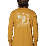 Polera Manga Larga Hombre Mhw Winter Tour Café Mountain Hardwear